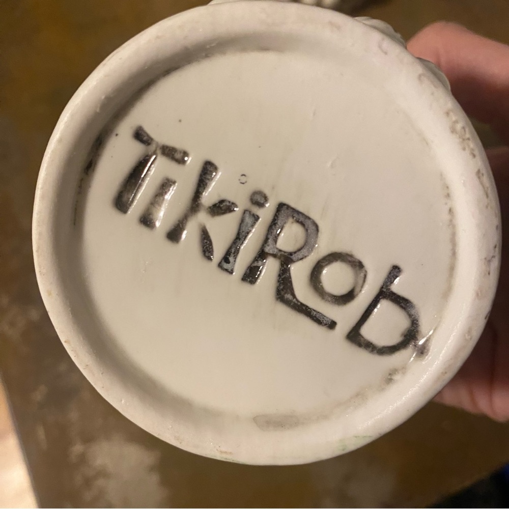 #2 Ceramic mermaid siren tikirob tiki rumhaven mug barrel drinking glass *as is - Picture 8 of 14